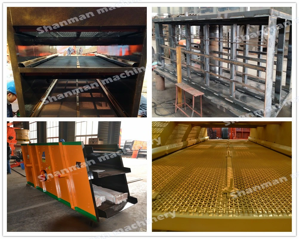 Deck 3 Layer and 4 Deck Vibrating Screen for Stone Crushing Production Line Price